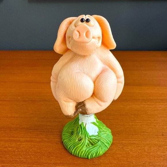Handmade Other - Piggin Poo 2000 by David Corbridge Pig Collectable